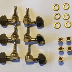 Guitar Tuners Gold Finish Generic 