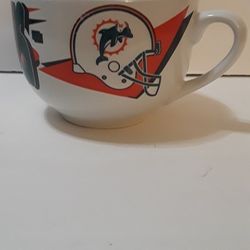 Miami Dolphins Bowl With Handle