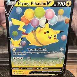 Pokemon Celebrations: Classic Series Flying Pikachu V UR Card # 006/025