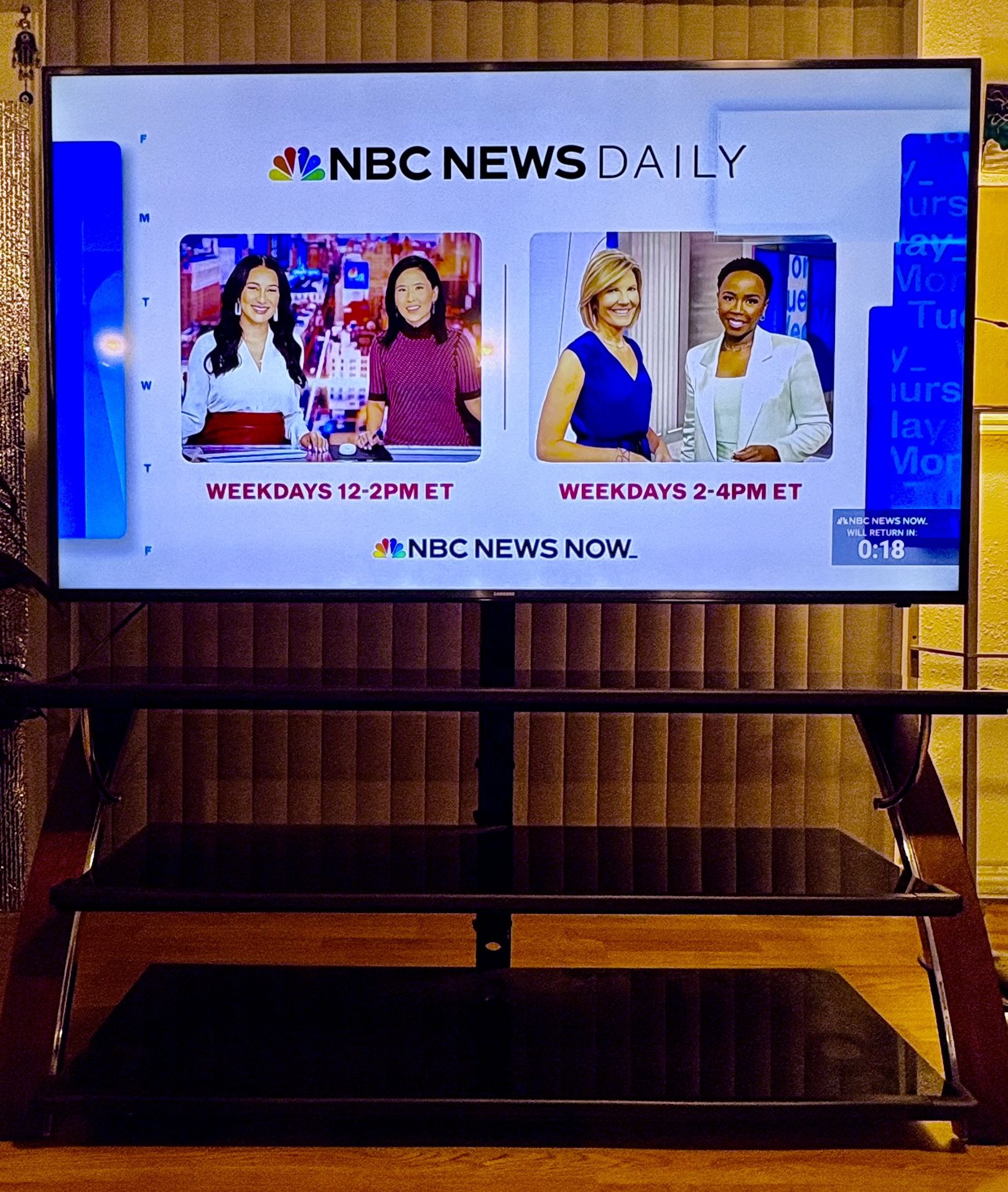 Samsung TV & Stand