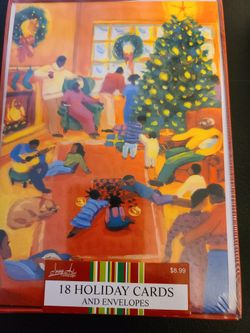 Christmas Holiday Cards And Envelopes