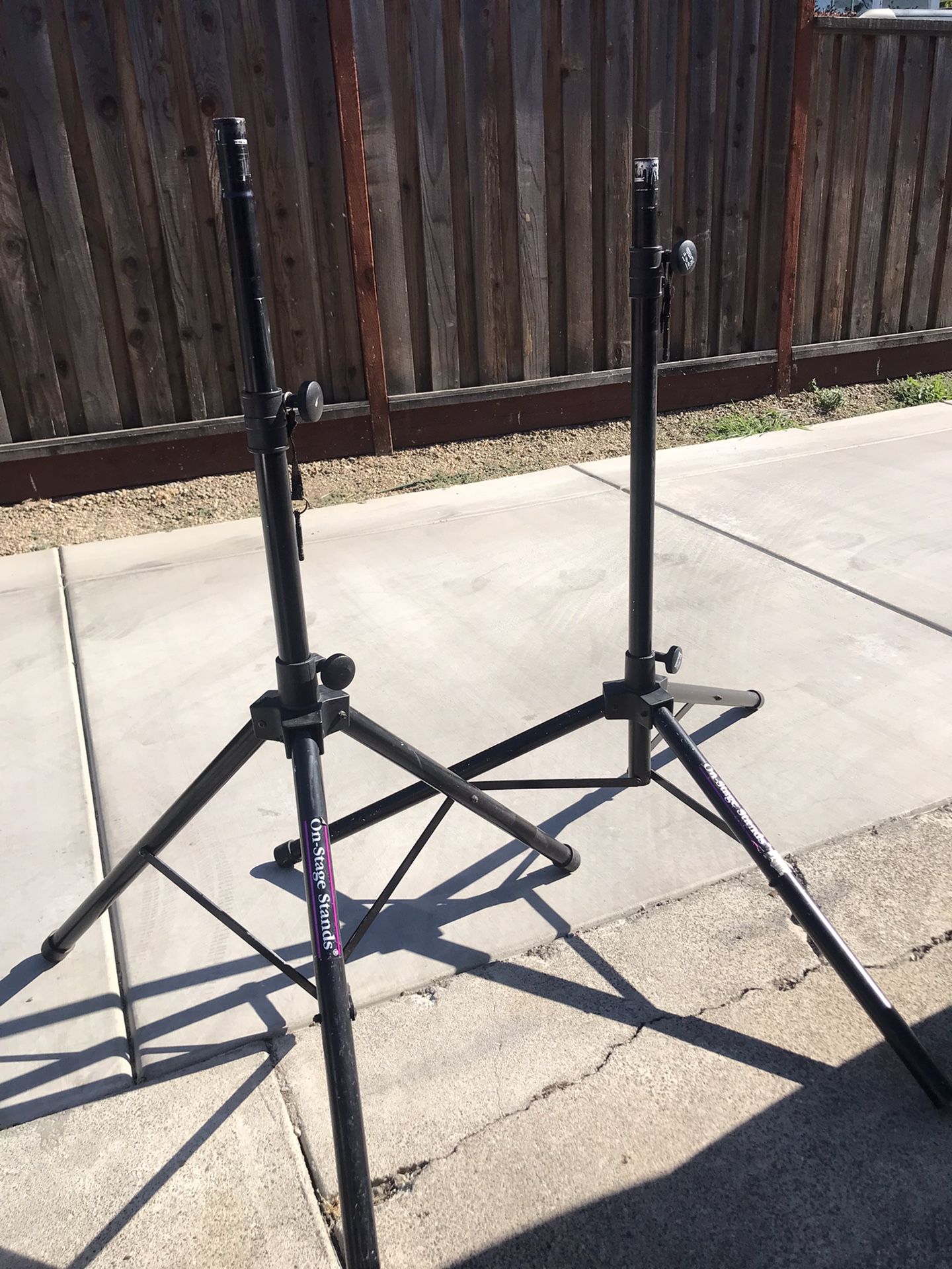 On Stage Speaker Stands