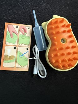 Pet brush & pet dental finger wipes