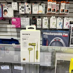 Sony Headphones In-ear Mic Noise Cancel Audifonos Auriculares Mdrex750ny