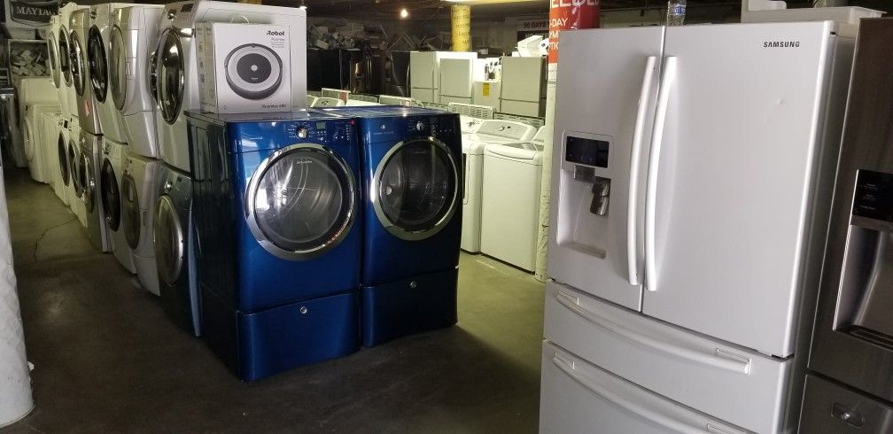 Huge Liquidation Store Full Of Nice Refurbished Certified Samsung LG Whirlpool GE Maytag Bosh Electrolux Free Warranty