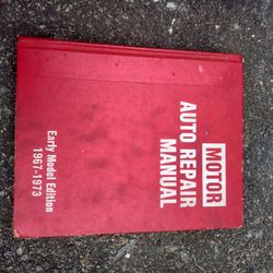 Auto Repair Manual Early Model 1967 To 1973