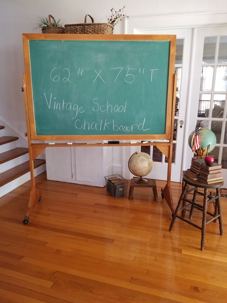 Charming vintage chalkboard