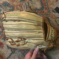 Wilson A2000 12.75 Outfielders Glove Pro Stock