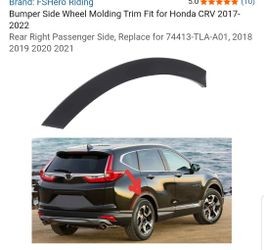 Honda Crv Fender Moulding