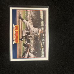 Baseball Card Joe DiMaggio 