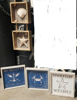 ⚓BEACH HOUSE 🐚🦀Wall DECOR