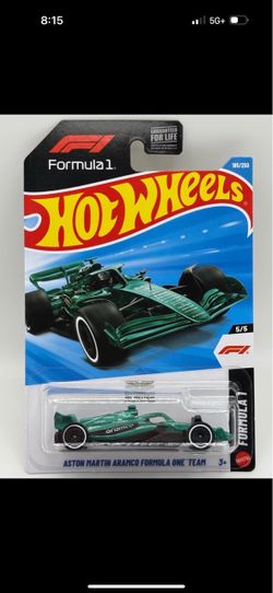 ***Hot Wheels Aramco 🔥Formula One Team New F1 5/5***