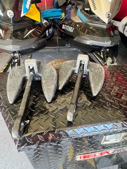 2  15 pound boat anchors