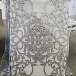 Silver Glitter INVITATION SLEEVES