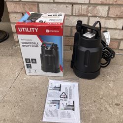 New Utility Pump 