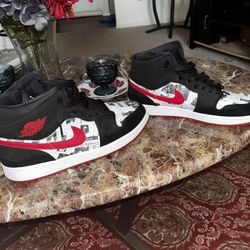 Air Jordan 1 Mid SE ‘Newspaper Air Times’