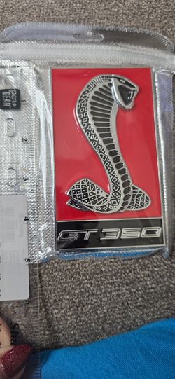 Shelby cobra grille or fender badge 45 Each SHIPPING Is AVAILABLE