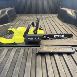 RYOBI 40V HP Brushless 14 in. Battery Chainsaw (Tool Only)