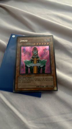 Yugioh jinzo 1st edition 1996 rare awesome