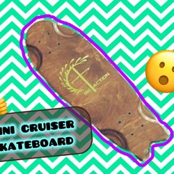 Hand Made Mini Cruiser Skateboard
