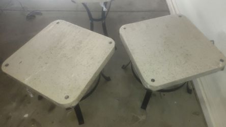 3pc stone and iron tablets set