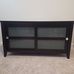 Dark Mahogany TV Stand, Good Condition, $35
