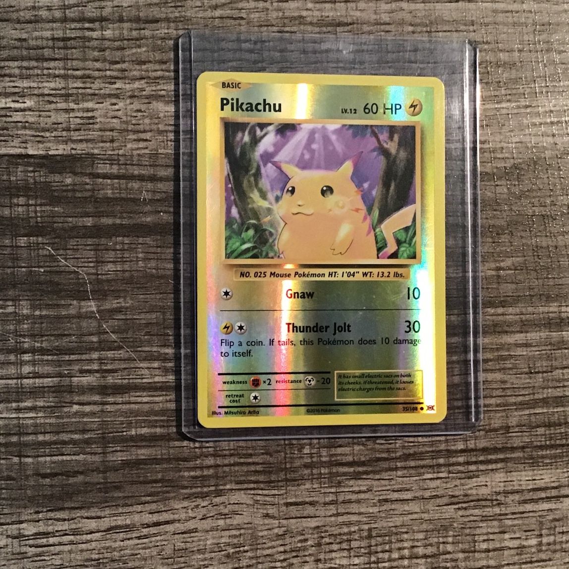 1999 Pikachu Level 12 Pokémon Card
