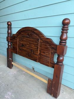 Queen size headboard and footboard