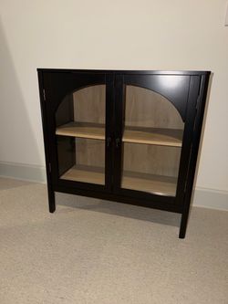 threshold New Bedford 2 door accent cabinet