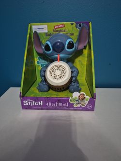Disney Stitch Musical No-Spill Bubble Machine