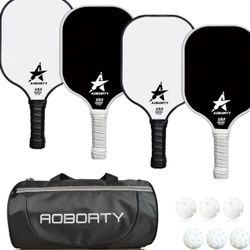 Pickleball Paddles 4 Piece Set