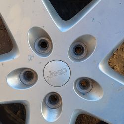 Jeep aluminum rims 17"