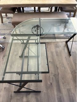 Desk and chair