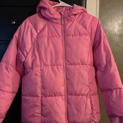 Pink Puffer Jacket