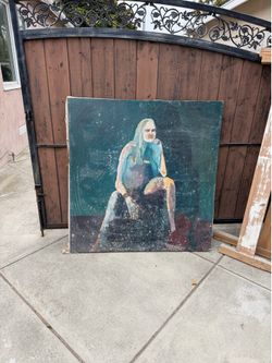 Original large painting Marni Woods