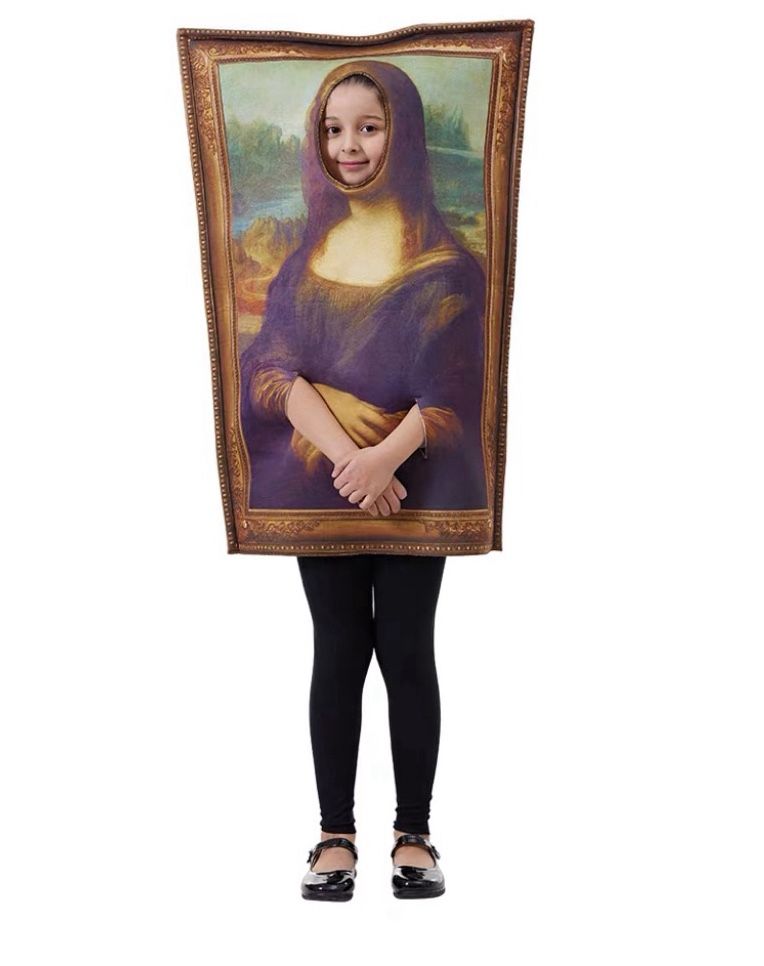 Kids Halloween Oil Panting Cover