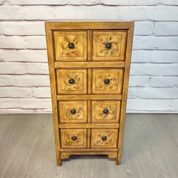 Floral Cottagecore Chest of Drawers