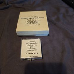 Columbia Space Shuttle Tile Late 1970s