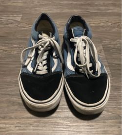 (Local) Blue Vans Shoes Men’s 9.5