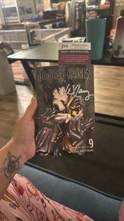 Jujutsu Kaisen Book Autographed Voice Actor Suguru Geto