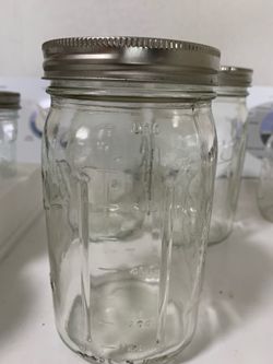 3 Mason jars,