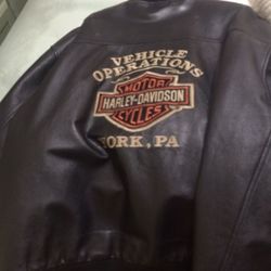 Men's Harley Leather Jacket special edition