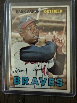 1967 Topps Hank Aaron