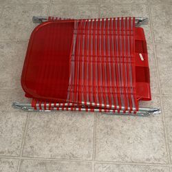 Portable Folding Outdoor Chaise Lounge Heavy Duty Reclining Chair