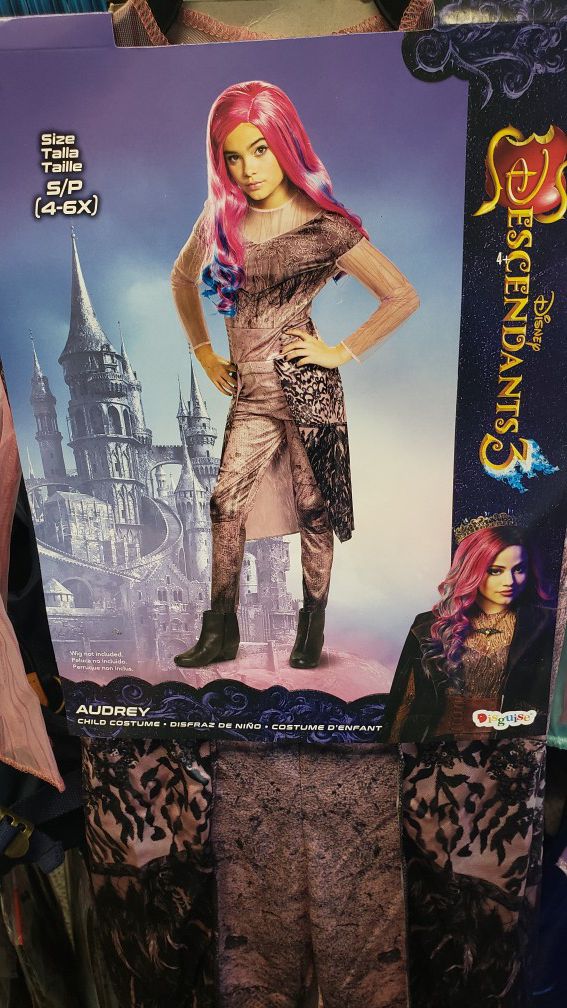 Disguise Disney Descendants 3 Audrey Child costume 4+ size S/P (4-6x)