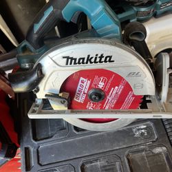 Makita Left Handed 7 1/2 Inch Double Battery Skill Saw
