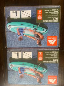 Ozark trail 2 person inflatable raft