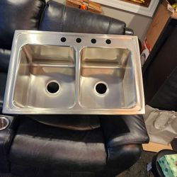Drop in Double Sink