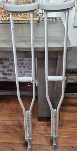 New crutches