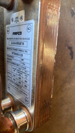 Heat Exchanger for Solar Collectors 